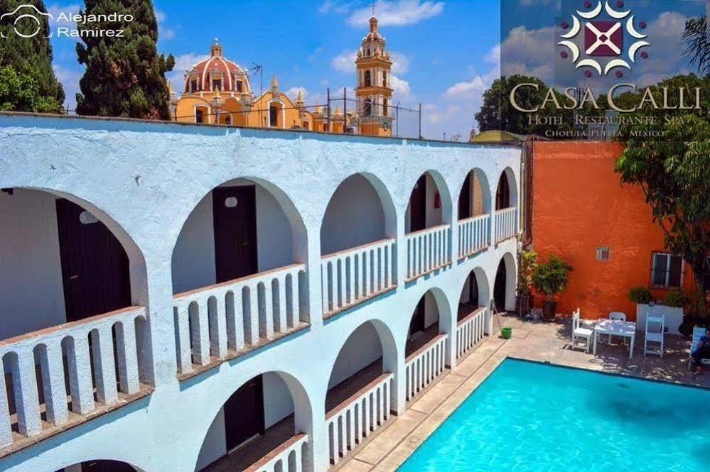 Hotel Calli Quetzalcoatl تشولولا المظهر الخارجي الصورة